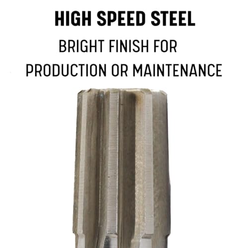 Drill America 1/16" High Speed Steel Straight Flute Taper Pipe Reamer, DWR Series