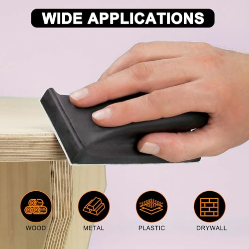 Total 20 Yards Long Continuous Roll Kit - 150 180 400 600 Grit PSA Longboard Sandpaper, 2-3/4" Wide - Self Adhesive Stickyback Sandpaper for Automotive, Woodworking, Hand Sanding Blocks - size: Mix Grit 150 180 400 600, style: Self Adhesive