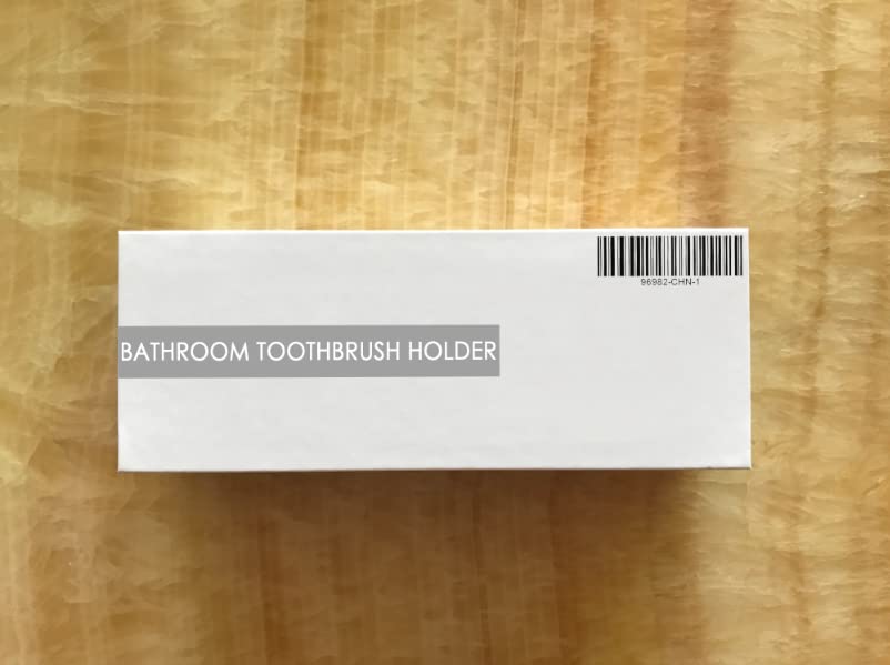 MIMORE Toothbrush Holder Wall Mounted, 5 Slots, 6-Minute Timer