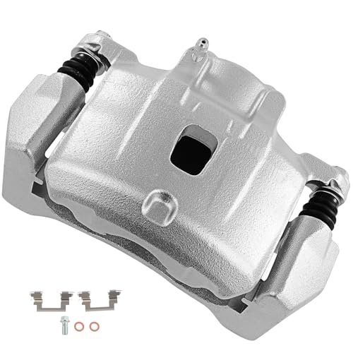 cciyu Front Right Disc Brake Caliper Assembly With Bracket 19B2615C - size: Front Right[19B2615C]