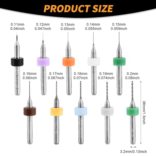 36pcs Pin Vise Hand Drill Set, Premium Manual Small Hand Drill Set, Mini Micro Drill Bits for Arts and Crafts, Resin Drill, Jewelry Making, Small Finger Thumb Vice, PCB And Twist Bits