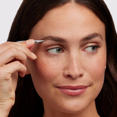 Tweezerman Micro Mini Slant & Point Tweezer Set for Eyebrows Hollygraphic