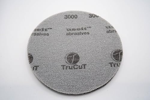 CTD TruCut Sanding Pads for Bowling Ball Resurfacing (3000 grit 5 inch) - size: 5 inch, style: 3000 Grit