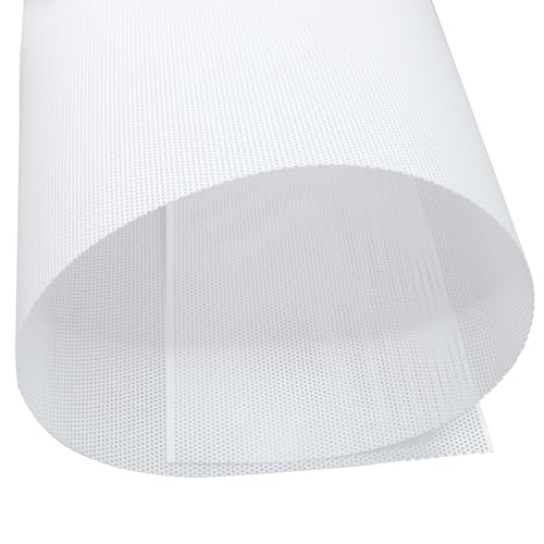 Aoserge Premium White Fursuit Eyes Mesh, 5 Sheets, 11.8"x7.87" - color: White