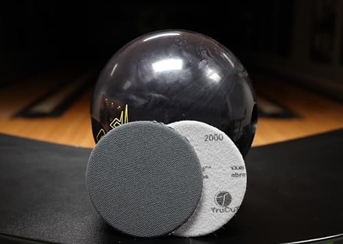 CTD TruCut Sanding Pads for Bowling Ball Resurfacing (2000 grit 5 inch) - size: 5 inch, style: 2000 Grit