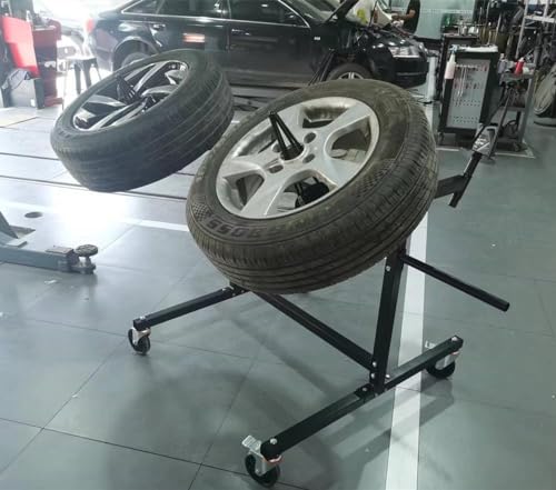 Generic HSW Wheel Paint Stand Rack, Wheel Rim Painting Stand- Heavy Duty, LGJ-1