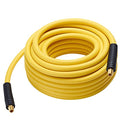 1/2"x100FT AIR HOSE 1/2' WP 300PSIMNPT Fittings Heavy Duty, Lightweight Air Compressor Hose - size: 1/2"x100FT