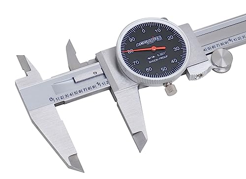 Accusize Black Face Dial Caliper 0-6 in x 0.001 in, P920-B216