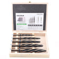 Accusize Chucking Reamer Set, 3/8", 1/2", 9/16", 5/8", 3/4", Premium Kit - size: 3/8", 1/2", 9/16'', 5/8", 3/4", Premium kit