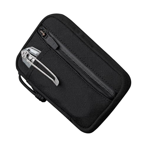ALPAKA HUB Pouch Pro EDC Tool Pouch Black Axogrid 300D - color: Black Slim-Axogrid 300D