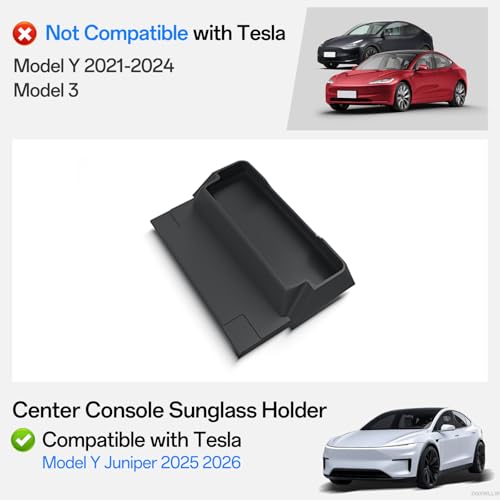 Sunglass Holder for Tesla Model Y Juniper 2026 2025 Model Y L