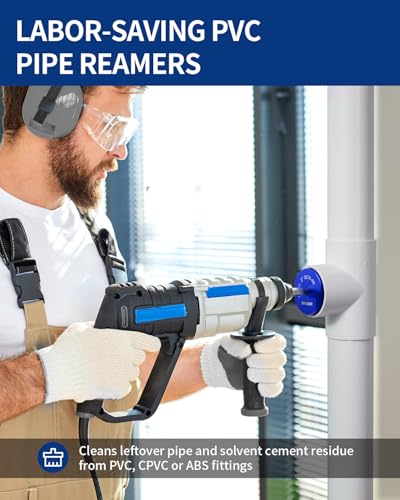 DAYDOOR 2'' PVC Pipe Reamer, 2-Inch PVC Fitting Saver - size: 2 Inch