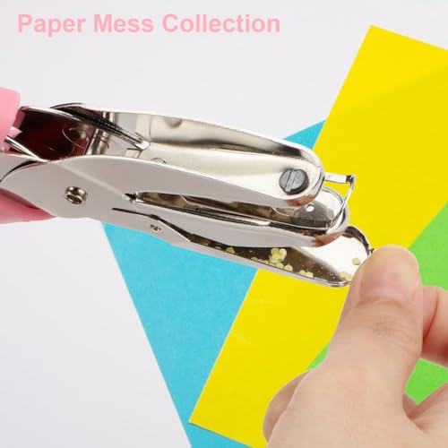 1/16In Handheld Hole Paper Puncher Mini Circle Shape Punch (Small Circle) - size: Small Circle