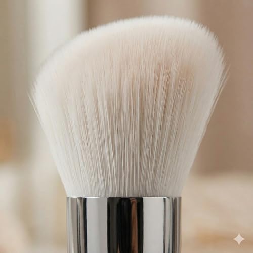 ZAQ Angled Contour Brush, Synthetic Concealer Brush for Blending Setting Buffing with Liquid, Cream and Powder Cosmetic (Angled Brush) - style: Angled Contour Brush