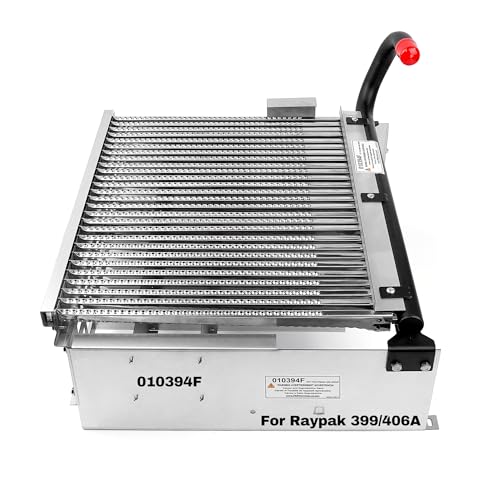 Part #010394F - Burner Tray with Burners - Direct Replacement for Pool Heater Model R406A, Fixes No Ignition, Weak Flame Issues - FOR NATURAL GAS ONLY (Propane conversion parts sold separately)