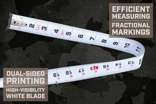 Spec Ops Elite Heavy Duty Tape Measure, Premium, 1.25" Blade, 25' Magnetic - color: Magnetic, size: 25-Foot