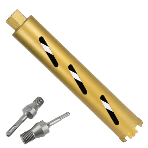 2" Diamond Core Drill Bits for Concrete 2 Adapters - size: 2 inches