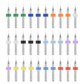 PATIKIL 30 Pack 0.35mm Micro Drill Bits Carbide Tungsten Steel - size: 0.35mm