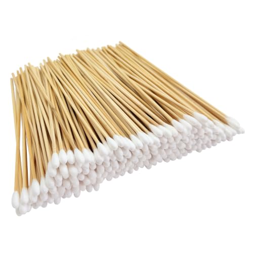 Eyxformula Extra Long Cotton Swabs 1000 Count, 6 Inch Sturdy Bamboo Sticks - color: 1000 Pcs