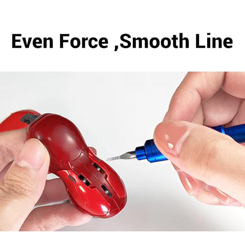 Model Scriber Tool Set – for Gundam, RG Scale, Resin Models – Scribing, Panel Line Engraving, Detailing (Marking Tool, Modeling Hobby)
