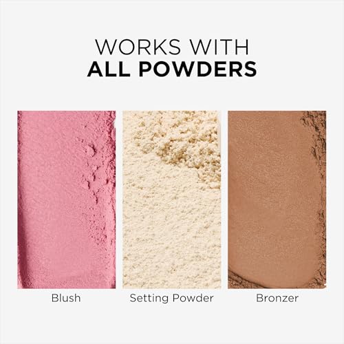 Haleys Powder Makeup Brush, Soft Face Brush, Loose & Pressed Powder, Vegan - style: Powder Brush