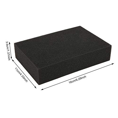 Gonetre Needle Felting Mat Sponge Pad Square Durable Foam Work Surface for DIY Crafting Needle Felting Projects Sponge Material 16 X 11 X 3.5cm 2 Pcs