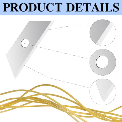 Lothee 50pcs Replacement Mini Blade Fiber Optic Drop Cable Slitter Blade