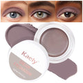 evpct Matte Espresso Coffee Brown Single Cream Eye Shadow Palette Pot Makeup for Older Women, Highly Pigmented Monochrome Cream to Powder Eyeshadow Palette Matte Liquid eyeshadow, Natural Waterproof - color: B715 Espresso-Matte, size: 0.17 Ounce (Pack of