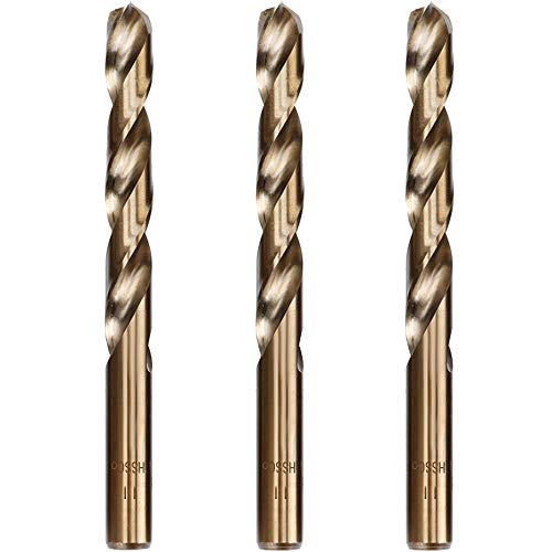 11mm M35 Cobalt Drill Bit Set, Hard Metal Stainless Steel, 3Pc - style: ⌀11mm(3pcs)