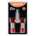 SUNGATOR 2 Way Air Hose Splitter, 1/4" Air Hose Compressor Fitting, Red