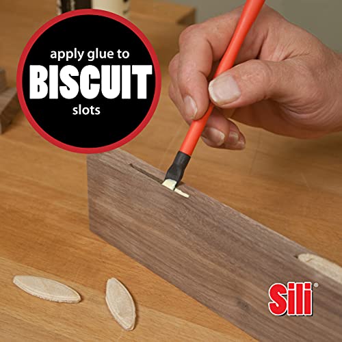 Sili Sticks Silicone Glue Brush Applicator Set for Woodworking