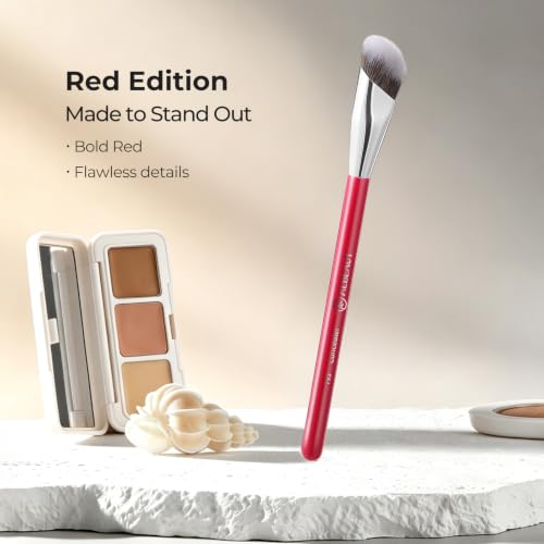 Albeaut Concealer Brush, Under Eye Makeup Small Angled Precision Face Blending Brush (193 concealer brush-Limited Edition) - style: 193 concealer brush-Limited Edition
