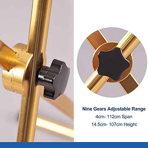 FMS Rc Airplane Stand Model Airplane X Display Stand/Holder V2 - Gold - color: Gold