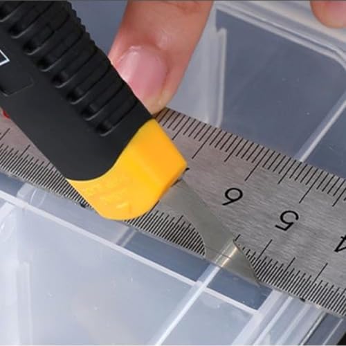 Acrylic Sheet Cutter Tool Plexiglass Cutter and Utility Knife Comes with 40 Blades in 4 Types.