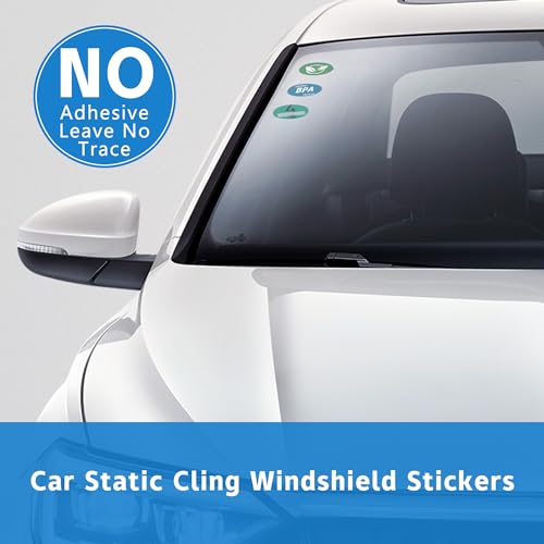 Windshield Sticker Applicator 10 Pack 5"x7" Static Cling for Stickers Easy Application, Removal and Re-Application - size: 5" x 7" (Pack of 2)