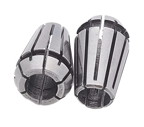 2pcs ER11 1/4" Spring Collet Precision Mill Chuck Collet CNC Engraving Machine & Router Milling Lathe Tool Holder (2pcs er11 1/4) - size: 2pcs ER11 1/4