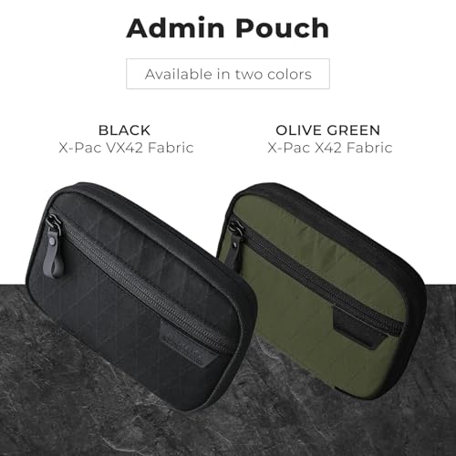 ALPAKA Admin Pouch EDC Organizer Tool Pouch Black X-Pac X42 - color: Black