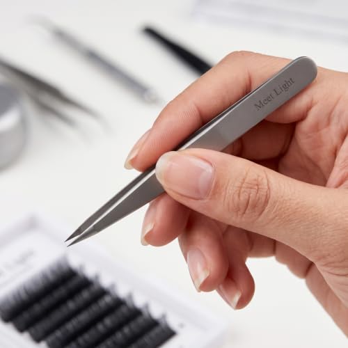 Pointed Tweezers for Women Facial Hair, Ingrown, Splinters, Glass Removal