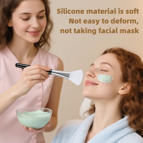 LORMAY Soft Silicone Face Mask Brush, 2 Pcs - size: 2 Count (Pack of 1)