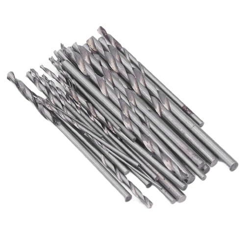 49Pcs/Set Hand Drill Bits Set High Speed Steel ABS Twist Drills Bit for Wood Plastic Rubber