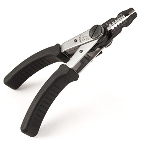 StewMac 2-in-1 Wire Cutter/Stripper – Precision Guitar Wiring Tool with Carbon-Steel Cutter & Insulation Stripper, Pro Luthier Wire Tool - size: Wire Cutter/Stripper
