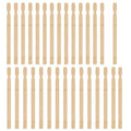 MUKCHAP 30 PCS Wooden Paint Stir Stick, 15.7 x 1 inch Bamboo Wood Long Paint Mixing Sticks for Craft, Garden, Creative Projects