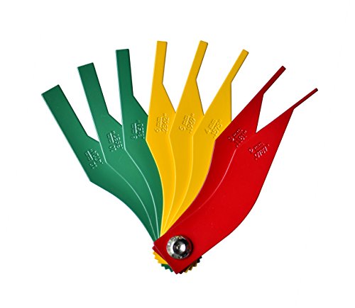 Brake Lining Thickness Gauge, 8-Piece