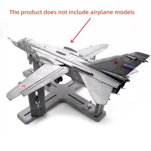 Model Aircraft Berth Jig Stand Holder Adjustable Airplane Bracket for 1/72 & 1/144 Scale Model Display