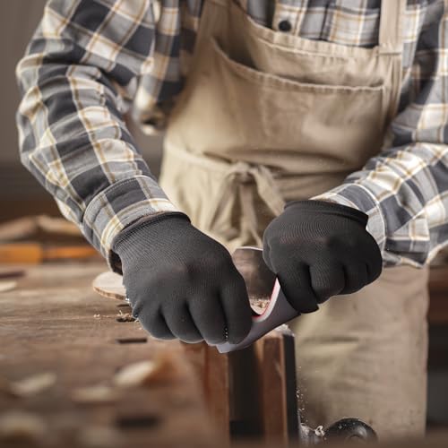 18Pcs Sanding Sponge Set with Gloves, 3 x 4 Inch