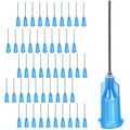 50pcs 22G 1 inch Blunt Tip Glue Dispensing chew - size: 22G 50PCS