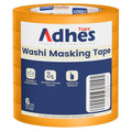 ADHES Orange Washi Masking Tape, 15-21 Day UV Resistant Painters Tape - size: 0.74in