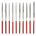 Litoexpe 10 Pieces Mini Needle File Set 3x140mm - size: 3x140mm Needle File