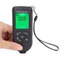 2024 Paint Thickness, Digital Coating Paint Depth with Portable Rope, Paint Thickness Meter Automatic Shutdown Function Paint Coating Meter for Outdoor (Black) - color: Black