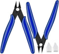 2-Pack Micro Flush Cutters, Wire Cutter, Craft, Jewelry, Electronics